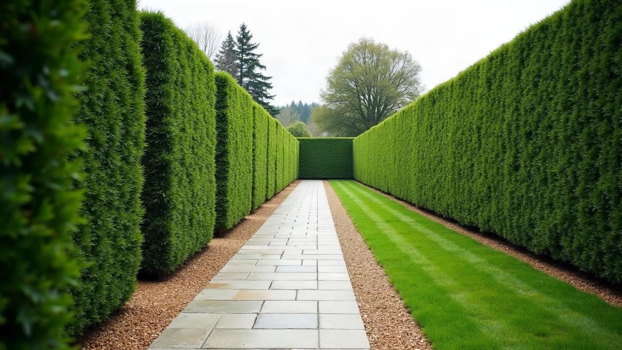 Planter une haie de charme au jardin à Marœuil