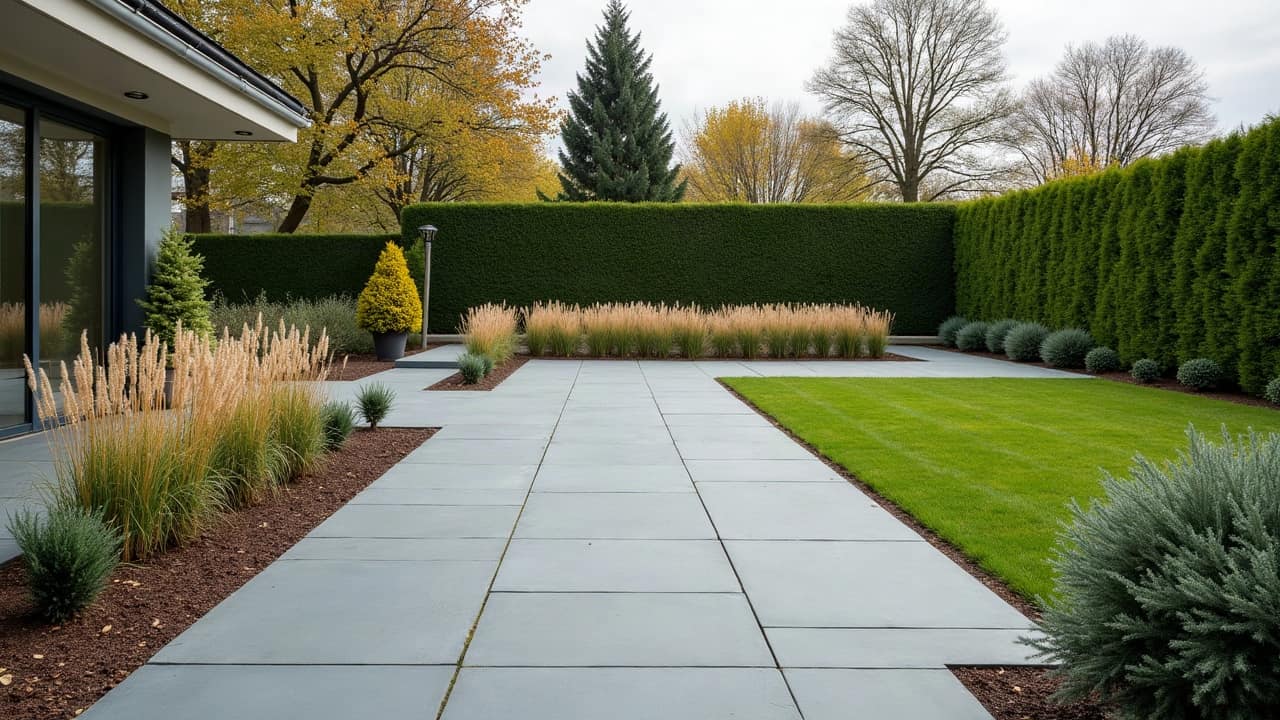Préparer un jardin créé l'été pour son premier automne