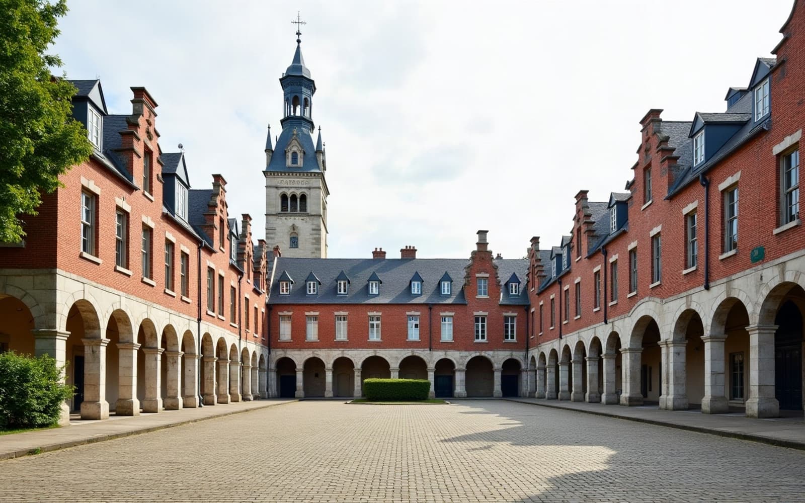 Place baroque du centre reconstruit d'Arras