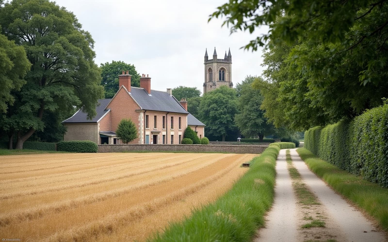 Plaine crayeuse et village patrimoine de Beaumetz-lès-Loges
