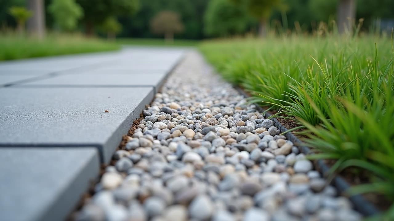 Brins d'herbe fraîchement tondus en gros plan, coupe nette, sol dense sans zone dégarnie
